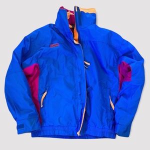 Vintage Columbia Bugaboo 3-in-1 Winter Ski Jacket Parka Women's Sz XL